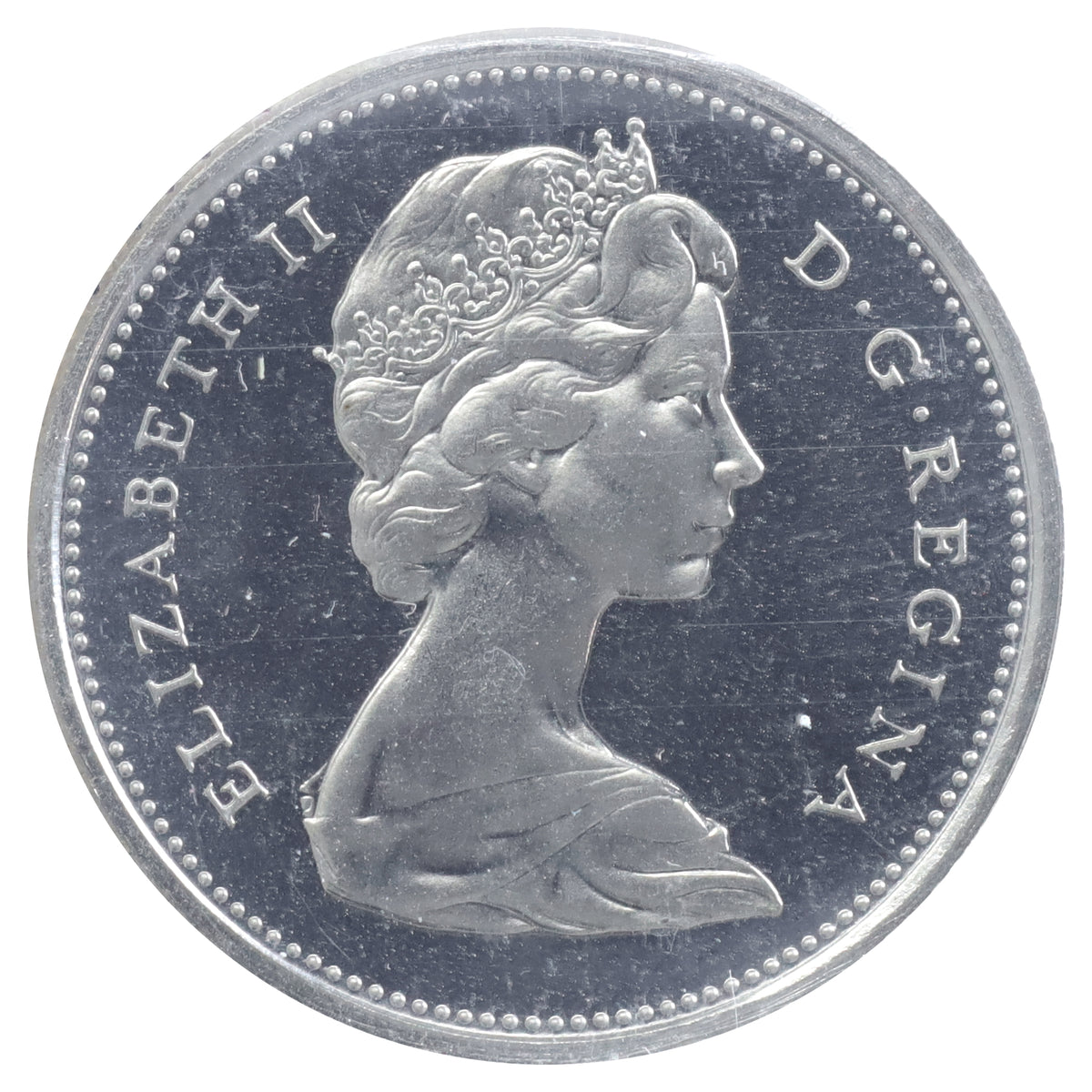 1970 Canada 25-cents ICCS Certified PL67 Heavy Cameo