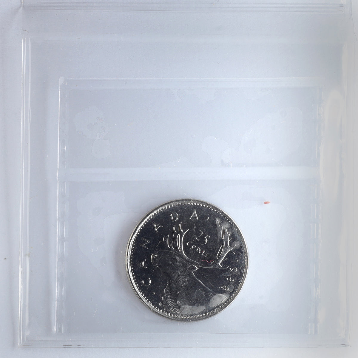 1988 Canada 25-cents ICCS Certified MS66
