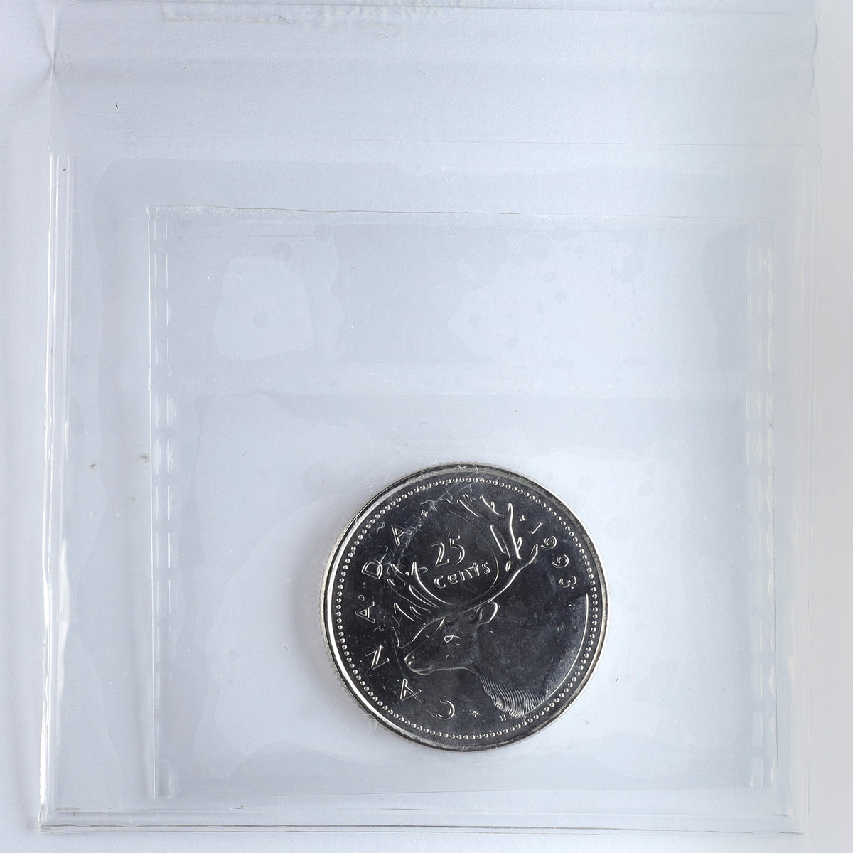 1993 Canada 25-cents ICCS Certified MS66