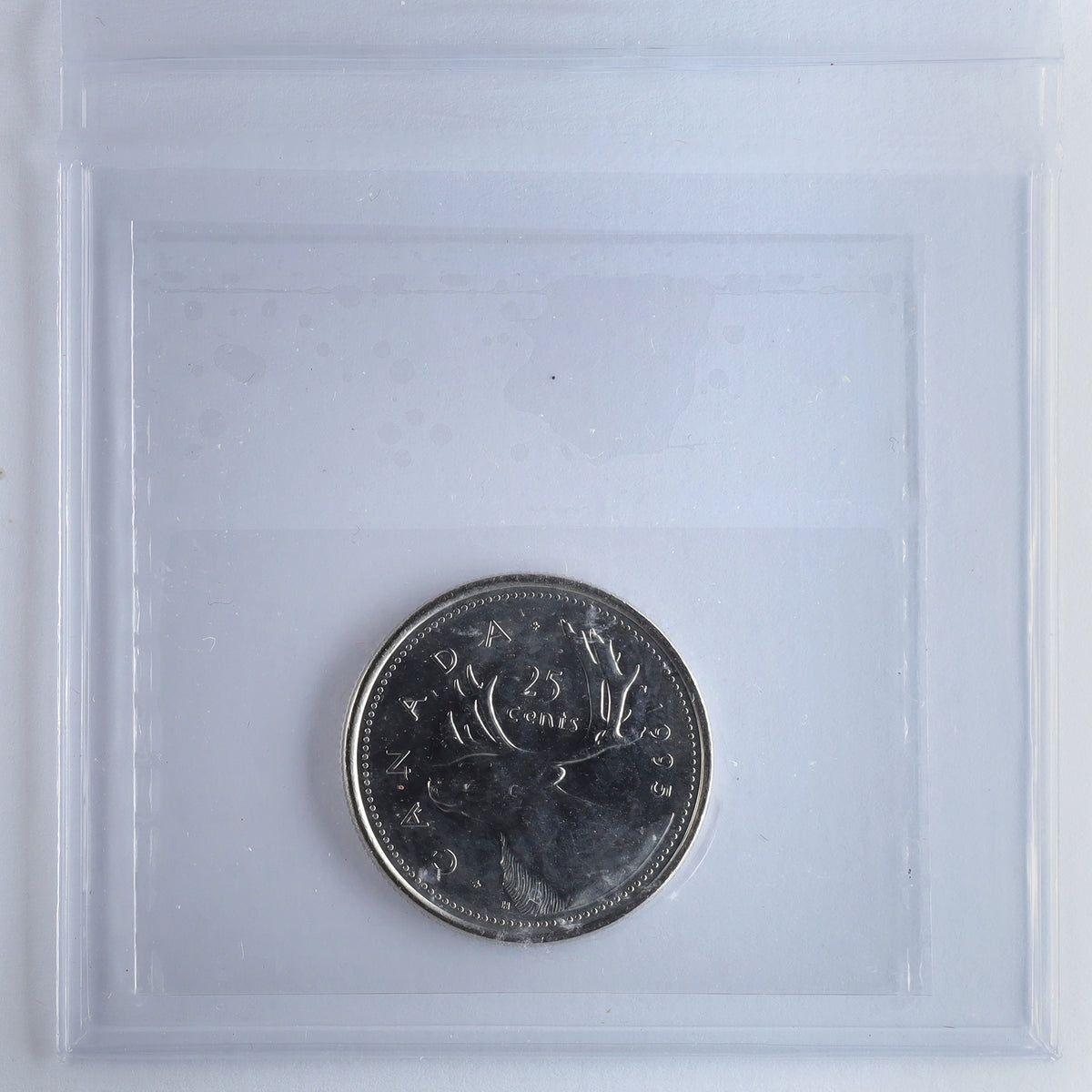 1995 Canada 25-cents ICCS Certified MS66