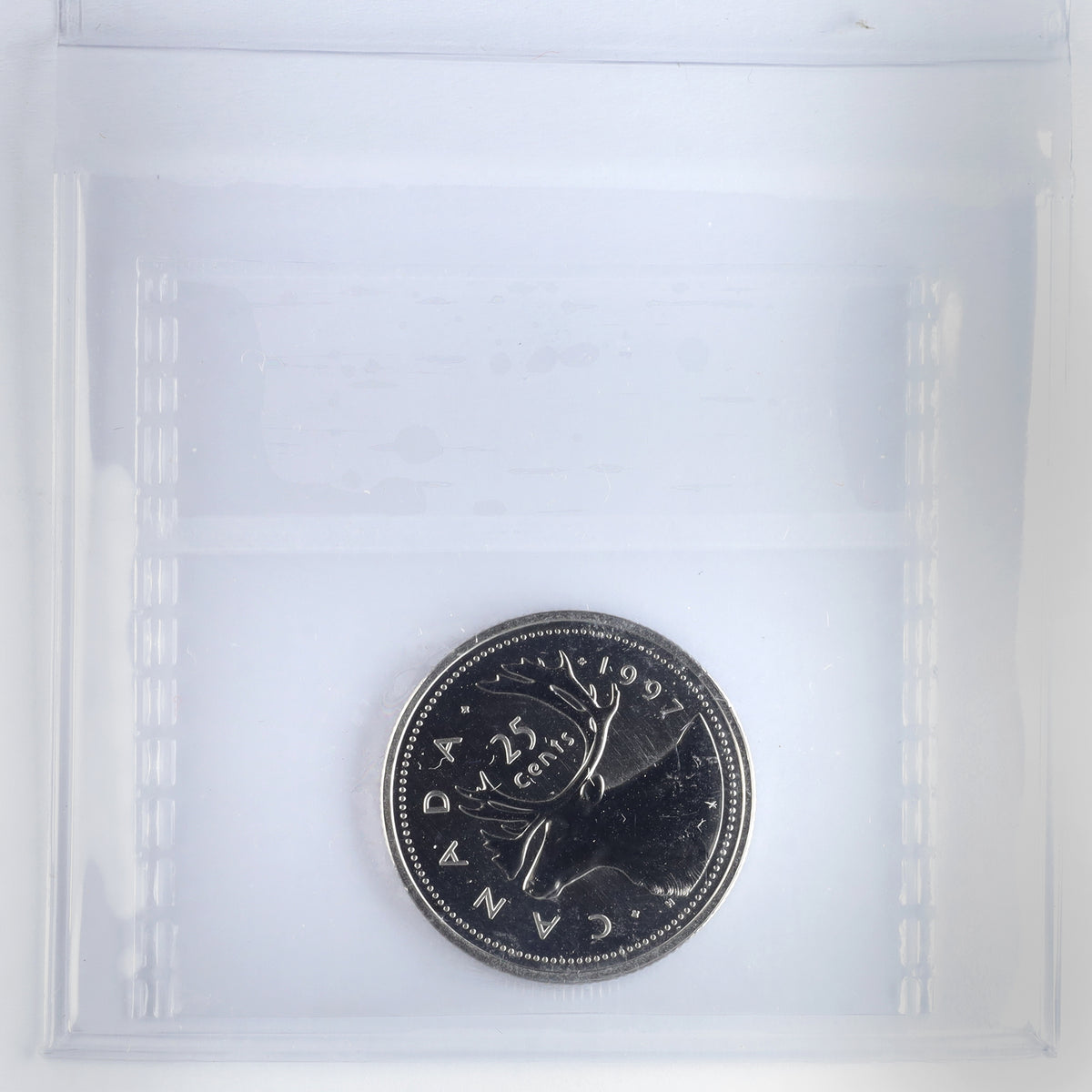 1997 Canada 25-cents ICCS Certified SP66