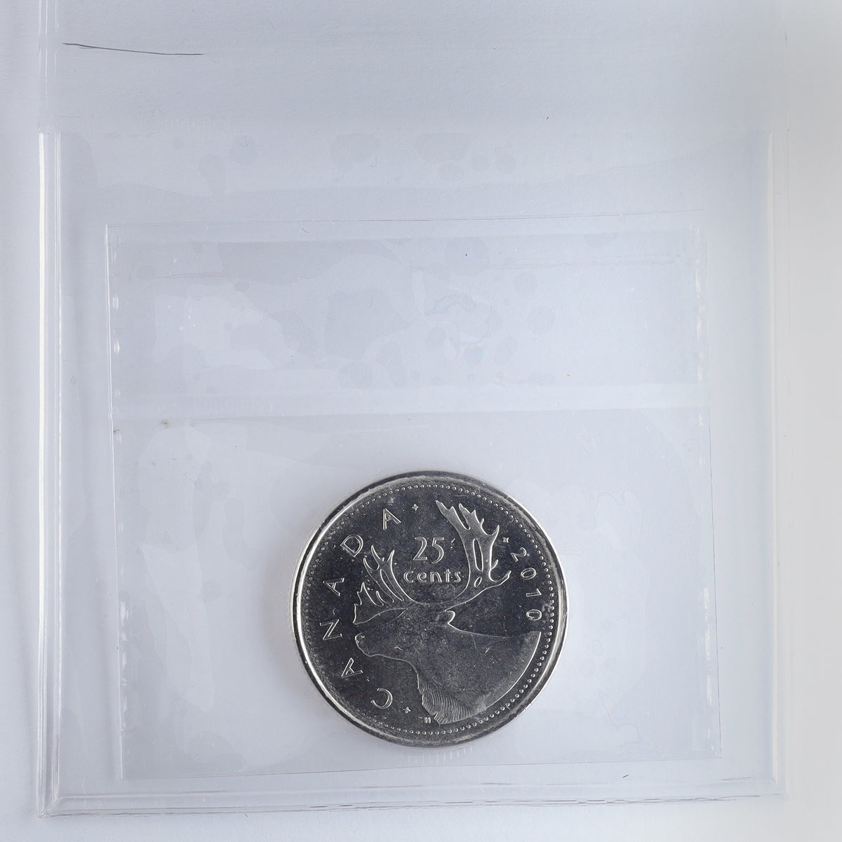 2010 Caribou Canada 25-cents ICCS Certified MS67