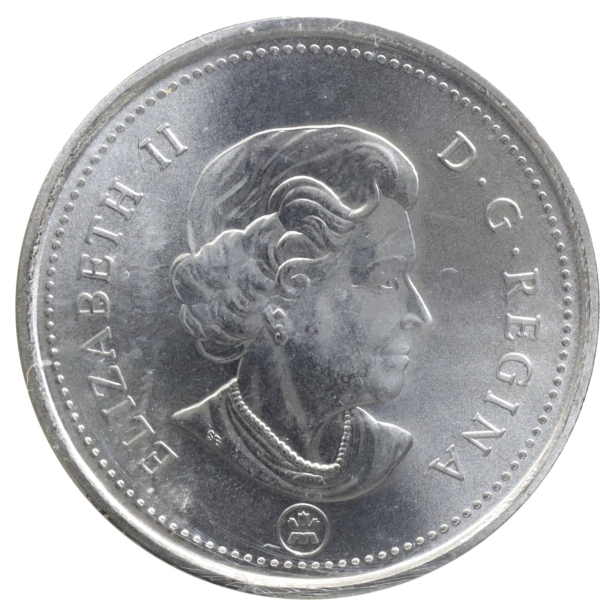 2010 Caribou Canada 25-cents ICCS Certified MS67