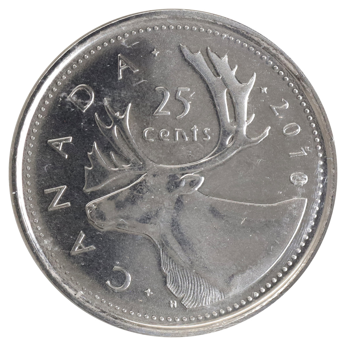 2010 Caribou Canada 25-cents ICCS Certified MS67