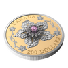 2025 Canada $200 Williamson Diamond Brooch Pure Gold Coin