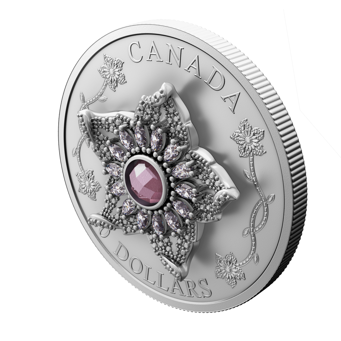 2025 Canada $20 Williamson Diamond Brooch Fine Silver Coin