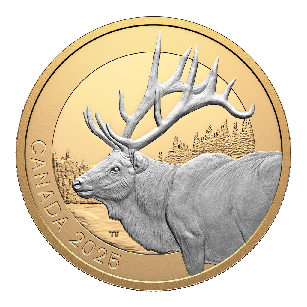 2025 Canada $20 Animal Portraits: Elk Fine Silver (No Tax)
