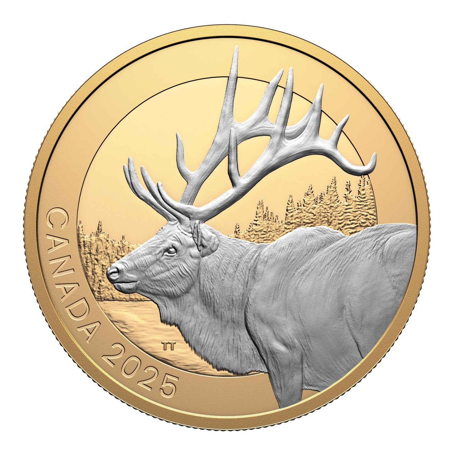 2025 Canada $20 Animal Portraits: Elk Fine Silver (No Tax)