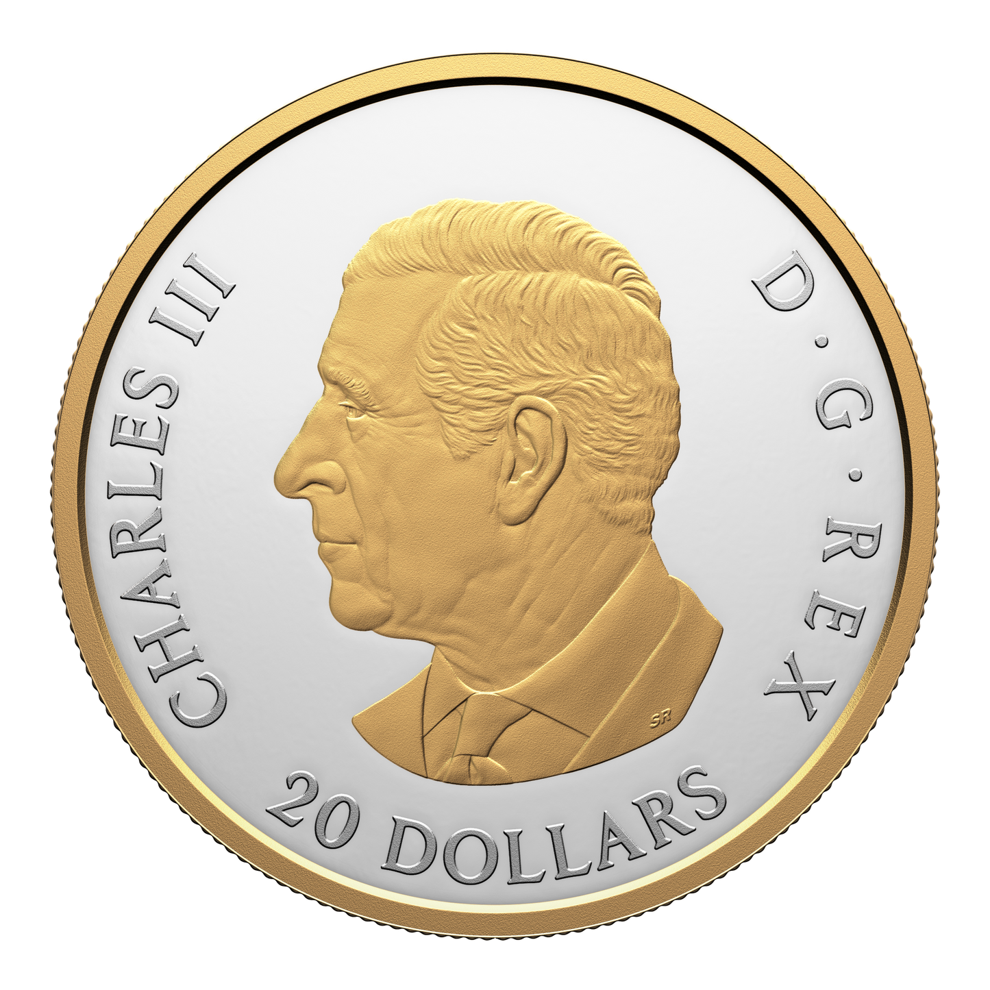 2025 Canada $20 Animal Portraits: Grey Wolf Fine Silver (No Tax)