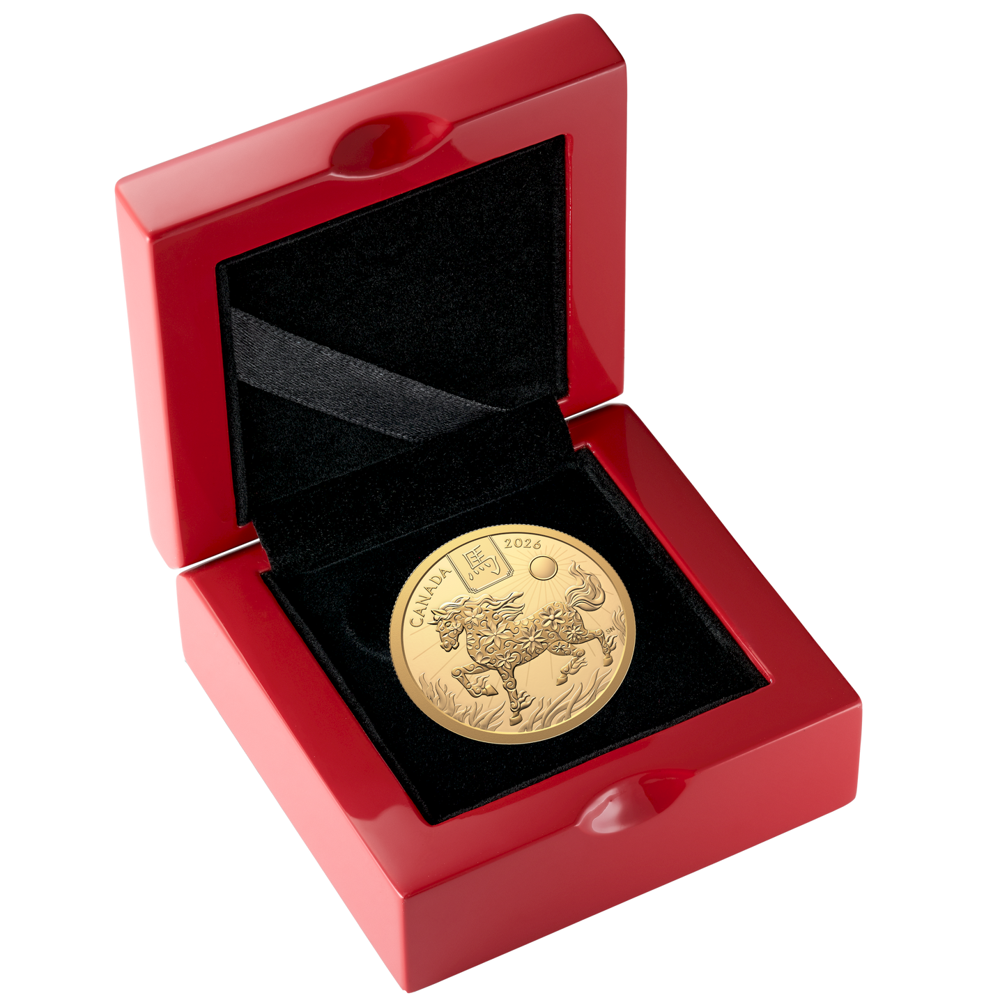 2026 Canada $100 Lunar Year of the Horse 1/2 oz. Pure Gold (No Tax)
