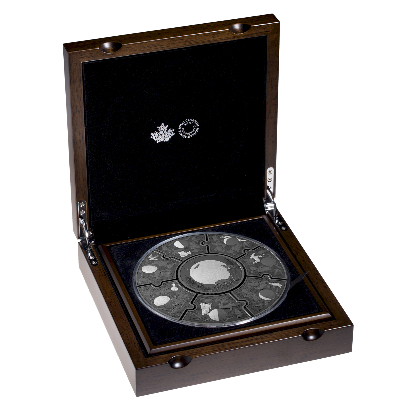2025 Canada Moon Phases Fine Silver Puzzle Coin Set (No Tax)