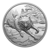 2025 Canada $20 Great Hunters: Grey Wolf Ultra-High Relief Fine Silver Coin (No Tax)