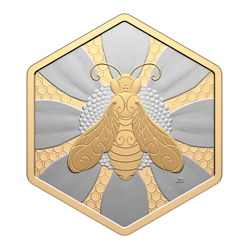 2025 Canada $20 Nature's Delight: The Honey Bee Fine Silver (No Tax)