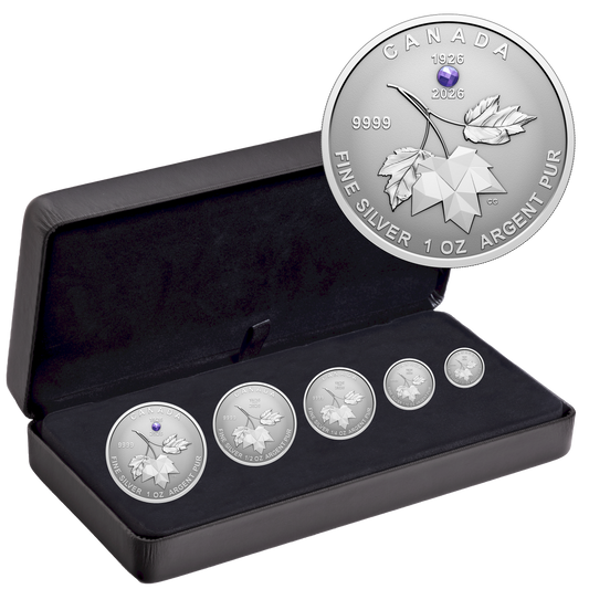 2026 Canada Commemorate the 100th Birthday of Queen Elizabeth II Fine Silver Fractional Set (No Tax)