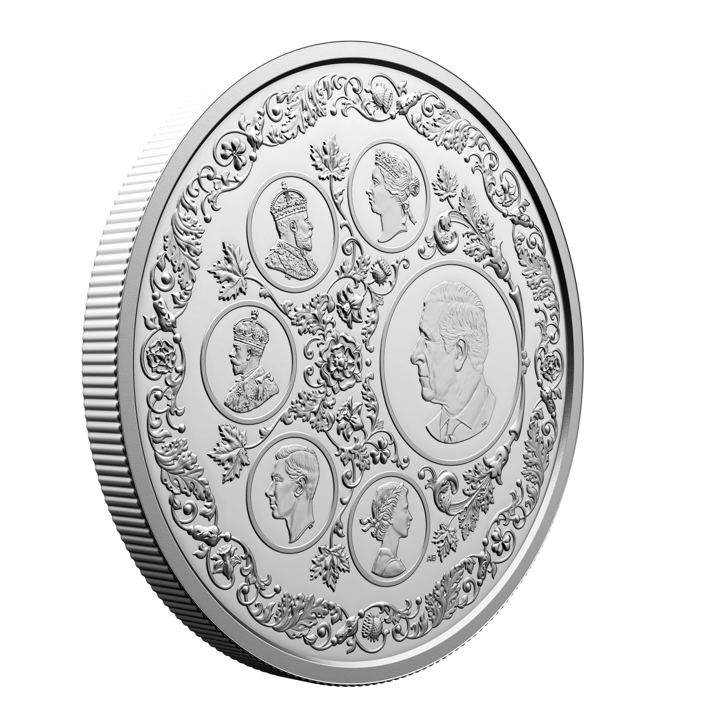 2025 Canada $50 Legacy of the Crown Fine Silver Coin (No Tax)