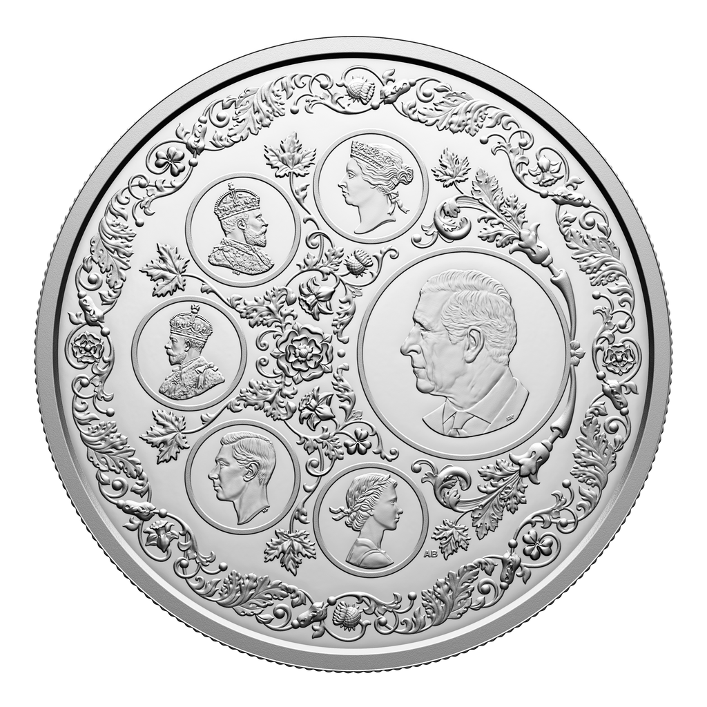 2025 Canada $50 Legacy of the Crown Fine Silver Coin (No Tax)