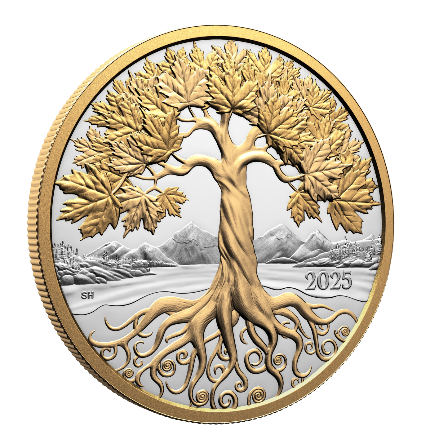 2025 Canada $50 Maple Tree of Life Fine Silver Coin (No Tax)