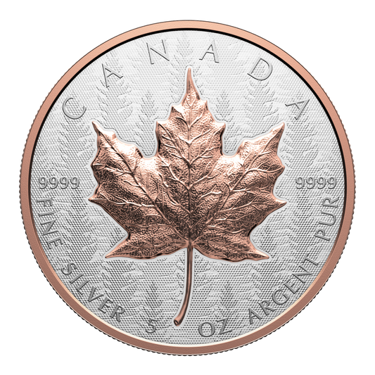 2025 Canada $50 Ultra-High Relief 5oz. Fine Silver (No Tax)