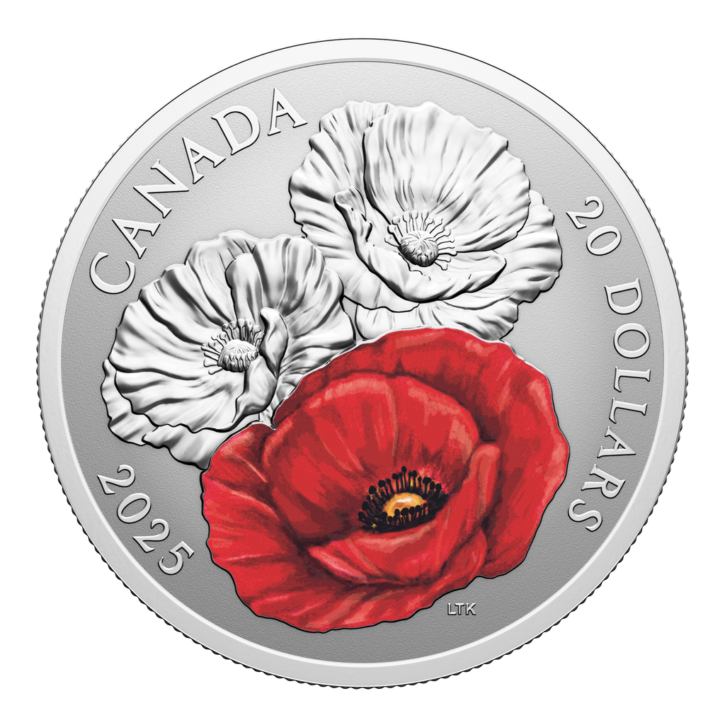 2025 Canada $20 Remembrance Day Fine Silver (No Tax)