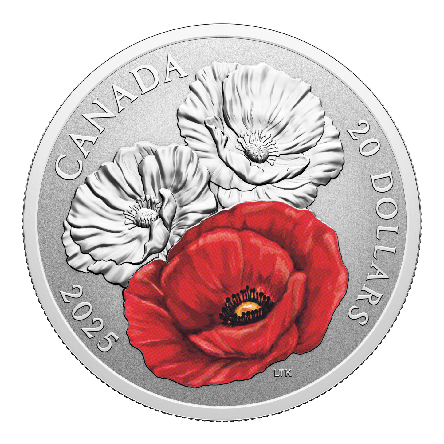 2025 Canada $20 Remembrance Day Fine Silver (No Tax)