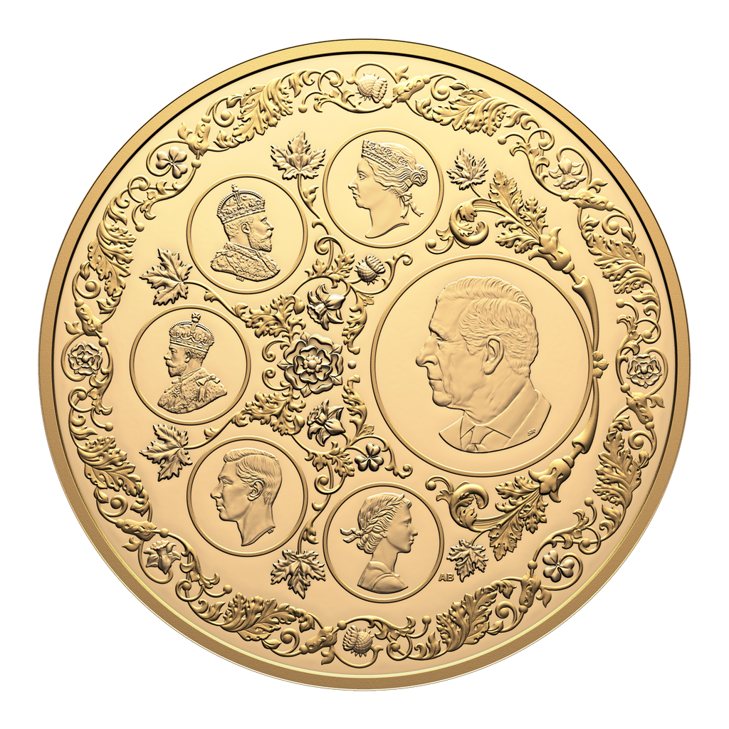 2025 Canada $350 Legacy of the Crown Pure Gold Coin (No Tax)