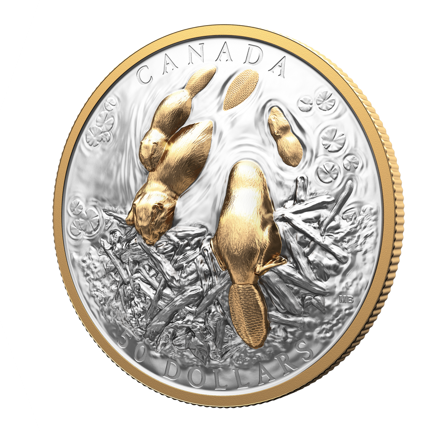 2025 $50 Canadian Symbol: The Beaver Fine Silver (No Tax)