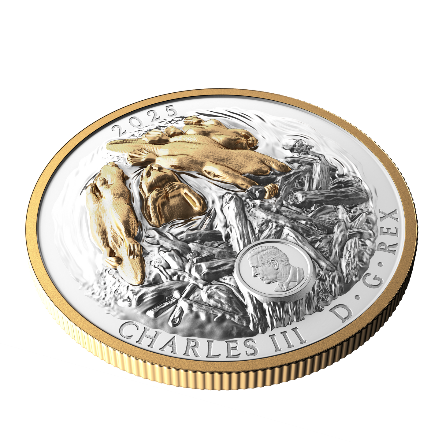 2025 $50 Canadian Symbol: The Beaver Fine Silver (No Tax)