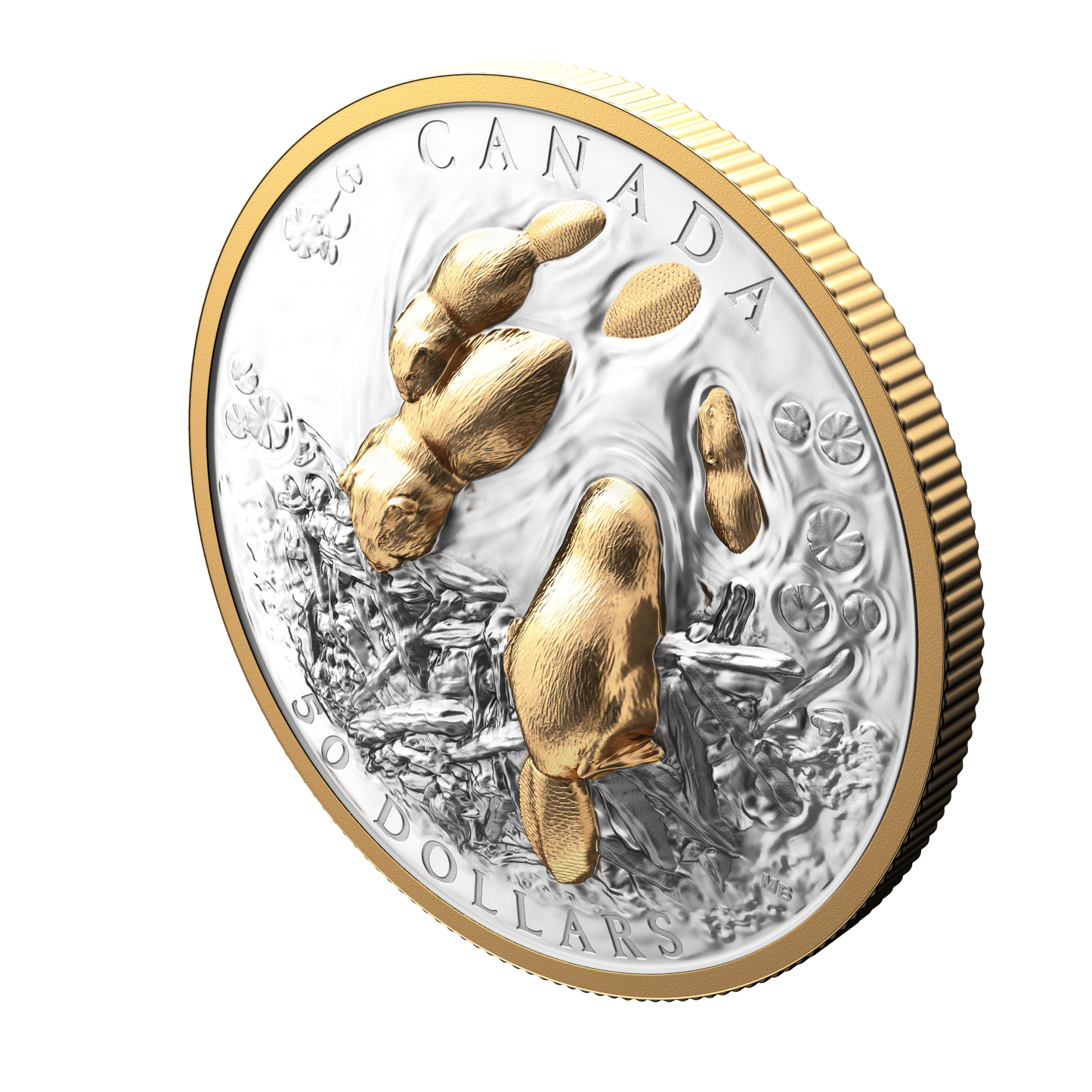 2025 $50 Canadian Symbol: The Beaver Fine Silver (No Tax)