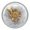 2025 Canada $50 The Goldfinch and the Bloom Fine Silver Coin