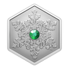 2025 Canada $20 Snowflake Hexagon Shaped Fine Silver Coin