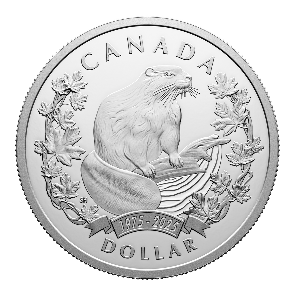 2025 Canada 50th Anniversary of the Beaver as an Official Symbol Special Edition Proof Silver Dollar (No Tax)