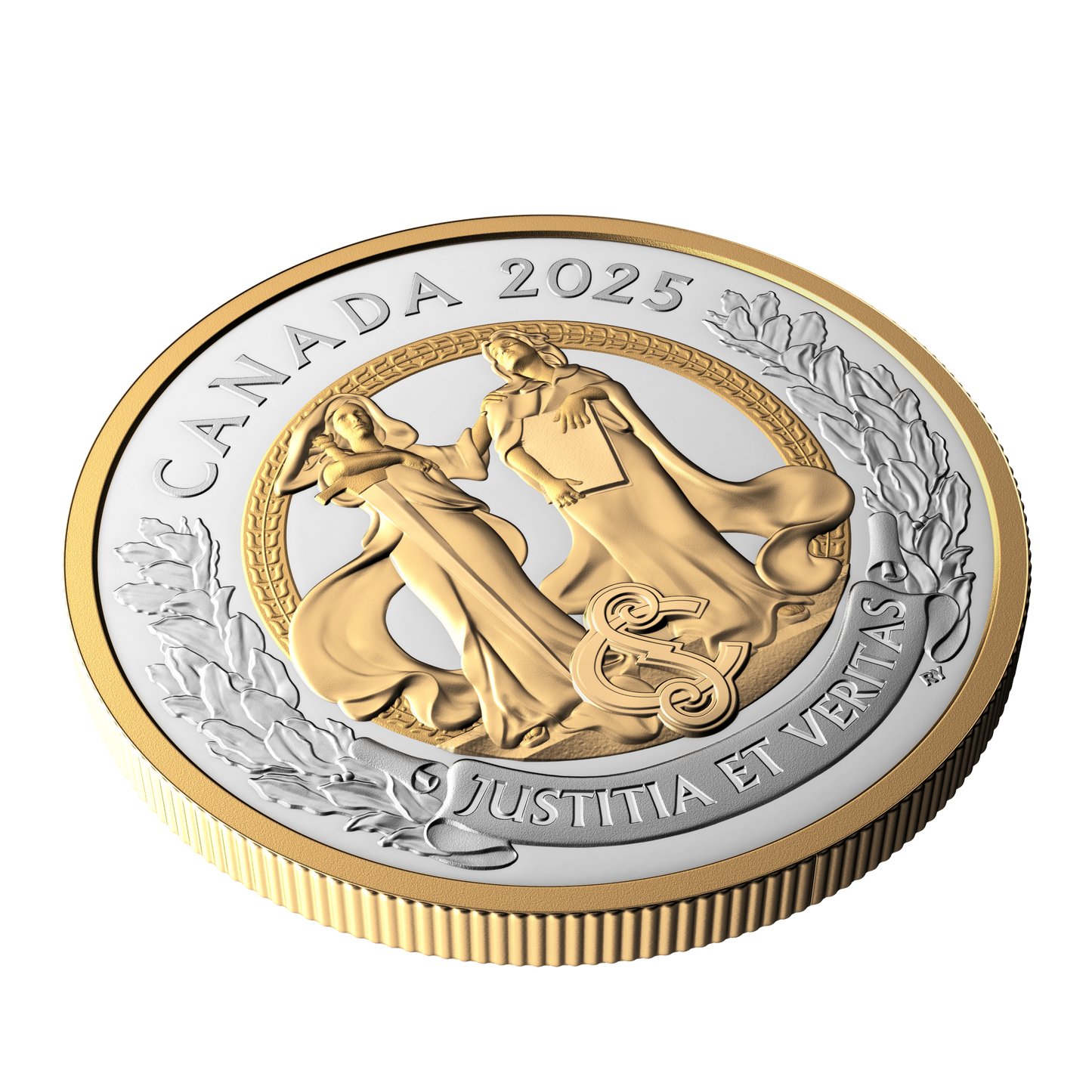 2025 Canada $20 Allegories of Justice and Truth Fine Silver (No Tax)