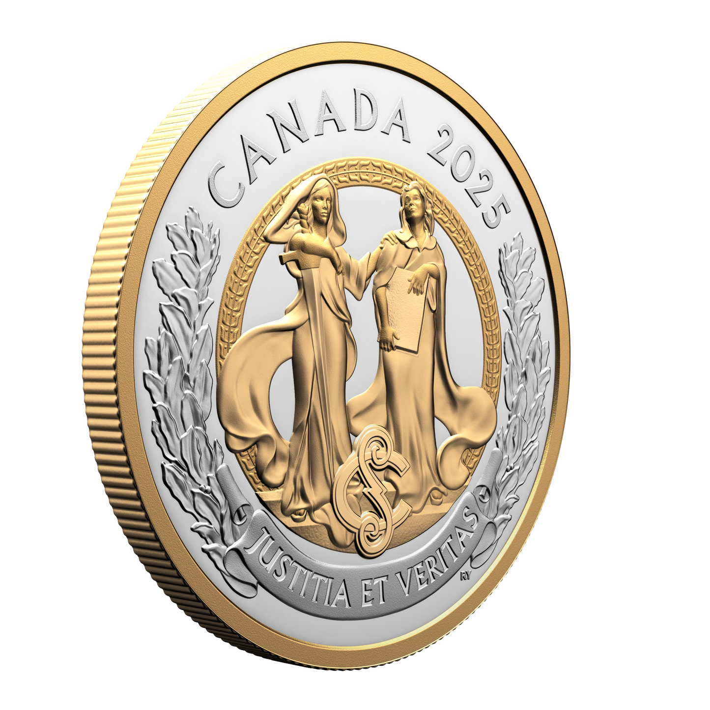 2025 Canada $20 Allegories of Justice and Truth Fine Silver (No Tax)