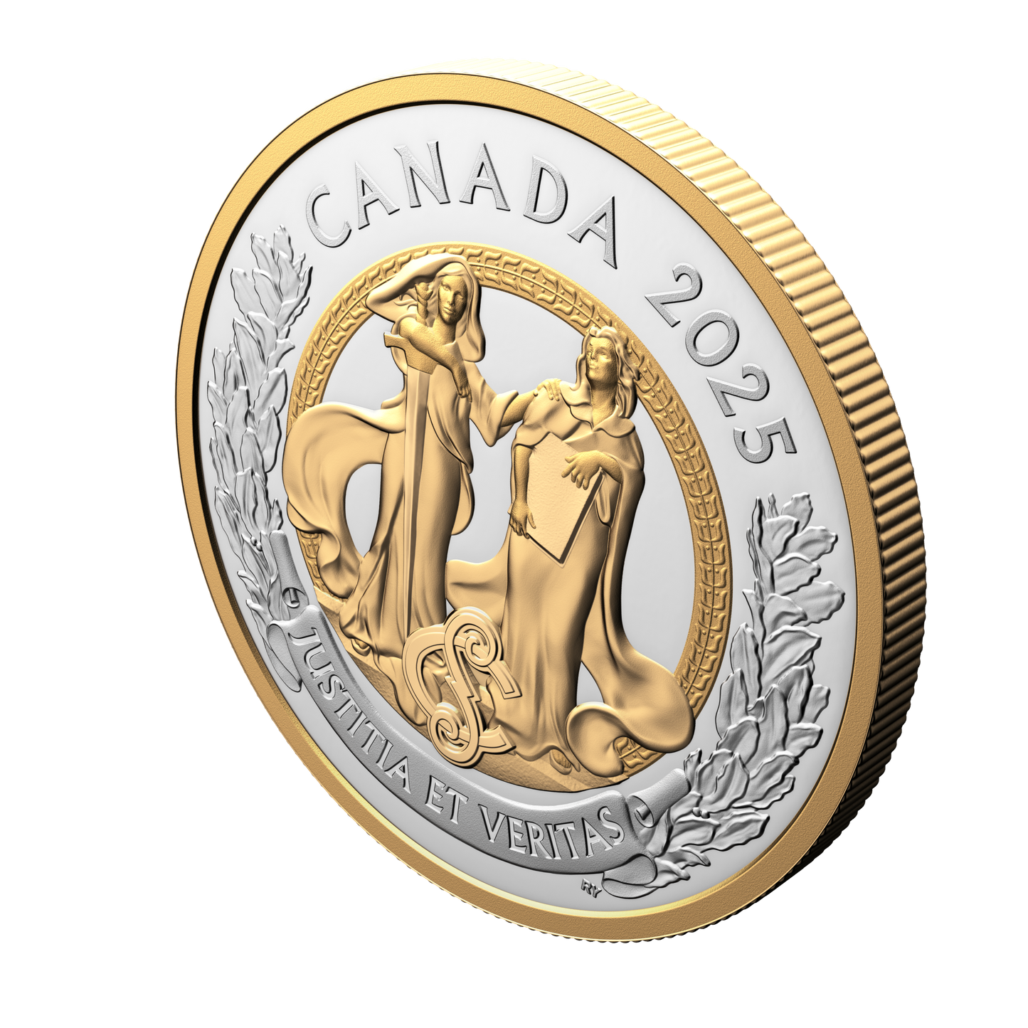 2025 Canada $20 Allegories of Justice and Truth Fine Silver (No Tax)