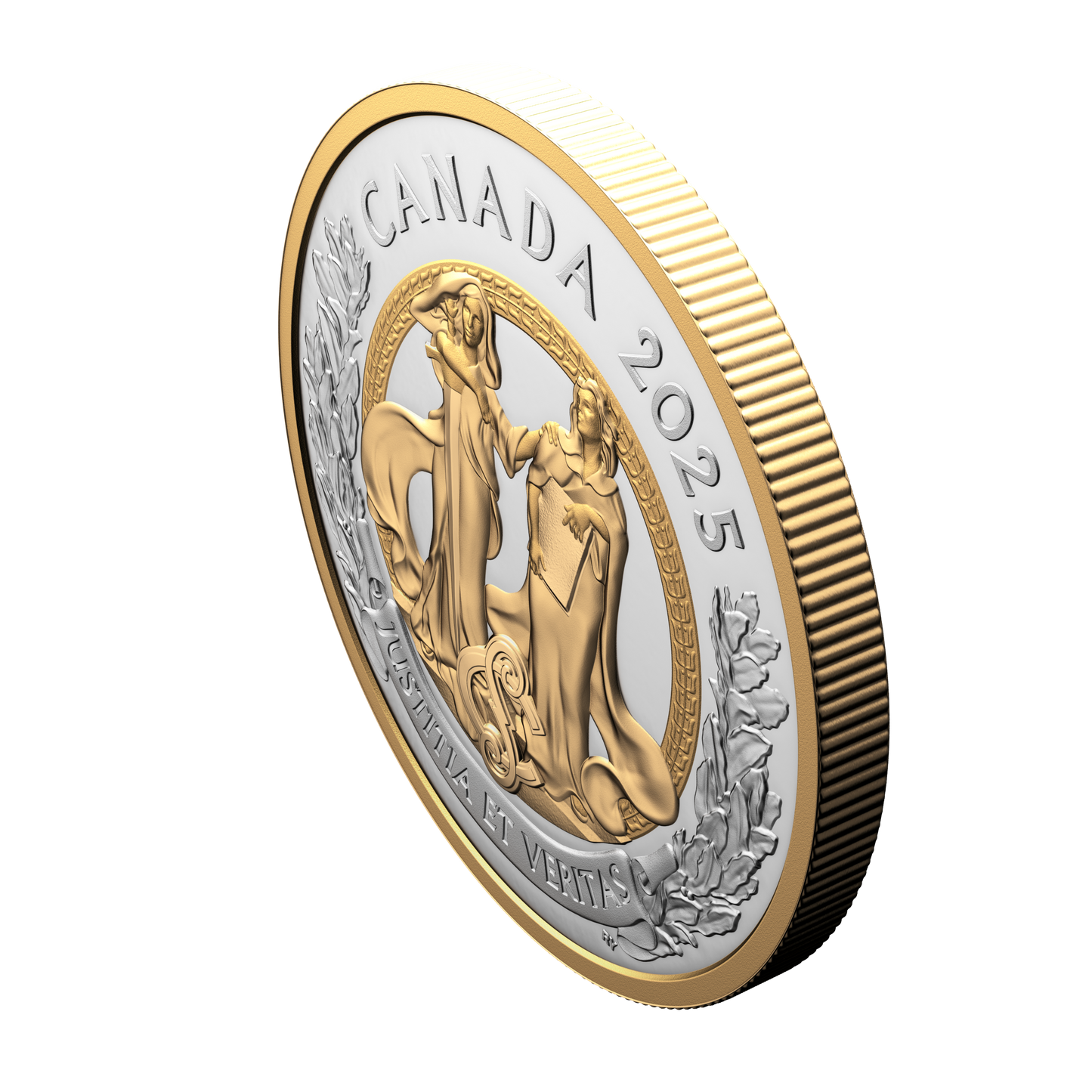 2025 Canada $20 Allegories of Justice and Truth Fine Silver (No Tax)