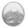 2025 Canada $50 Baffin Island Mountains by Lawren S. Harris Fine Silver (No Tax)