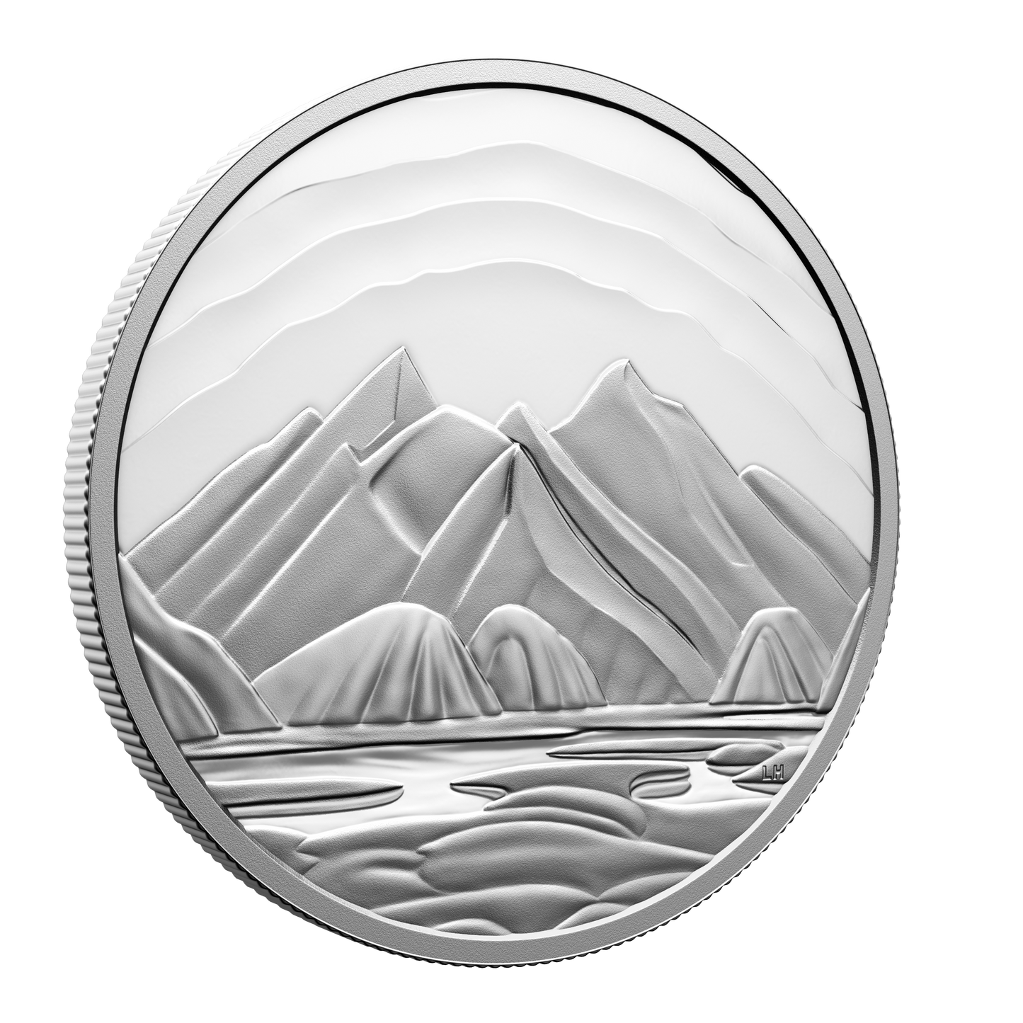 2025 Canada $50 Baffin Island Mountains by Lawren S. Harris Fine Silver (No Tax)