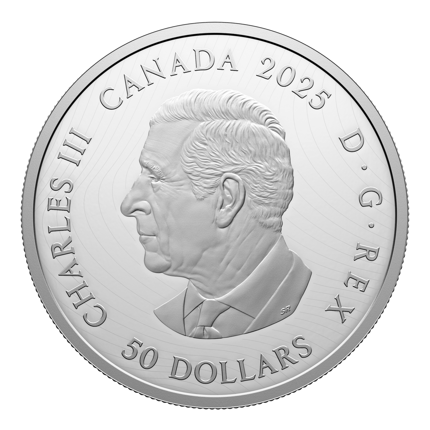 2025 Canada $50 Baffin Island Mountains by Lawren S. Harris Fine Silver (No Tax)