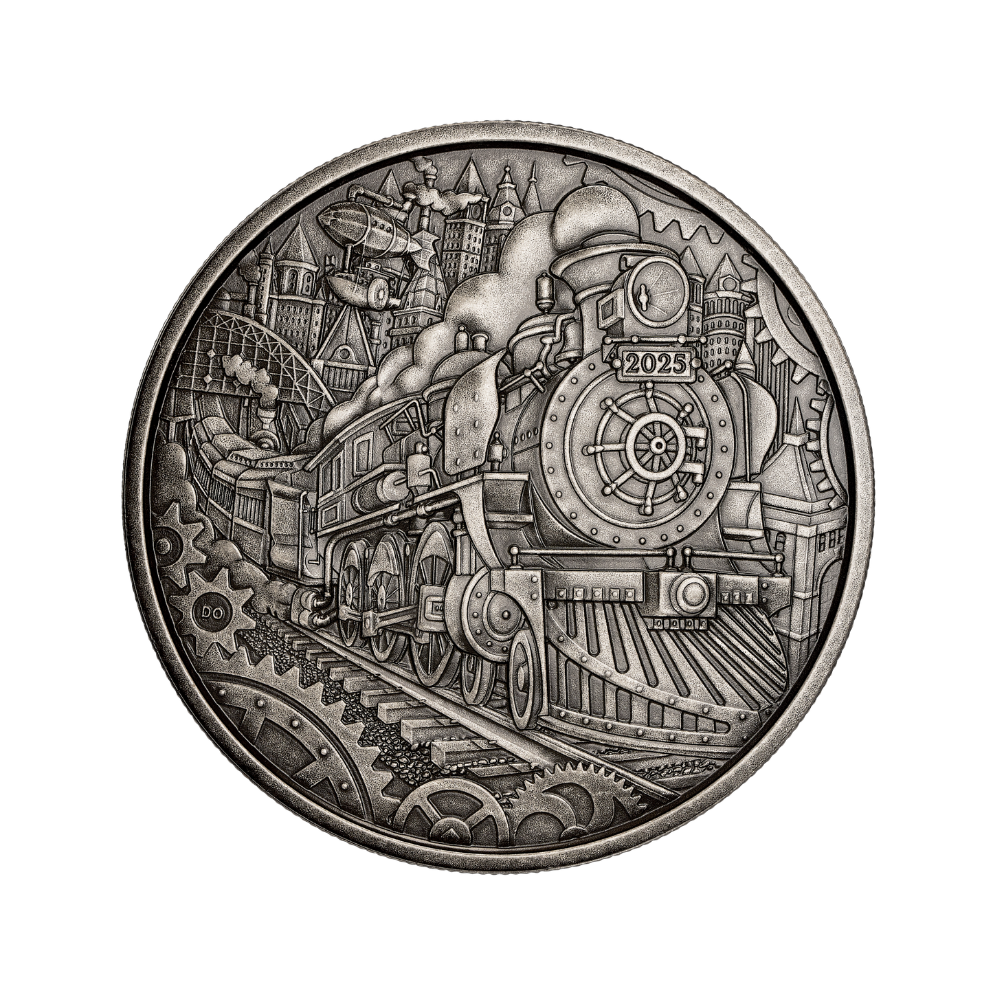 2025 Canada $50 A Whimsical Tale - Steam Locomotive Fine Silver (No Tax)