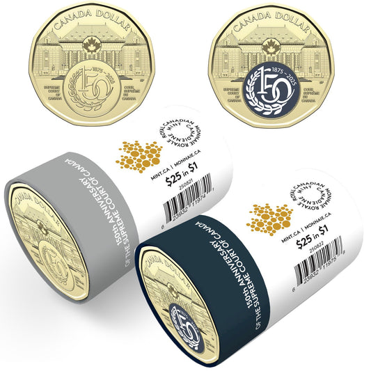 2025 150th Anniversary of the Supreme Court of Canada Special Wrap Roll Box Set