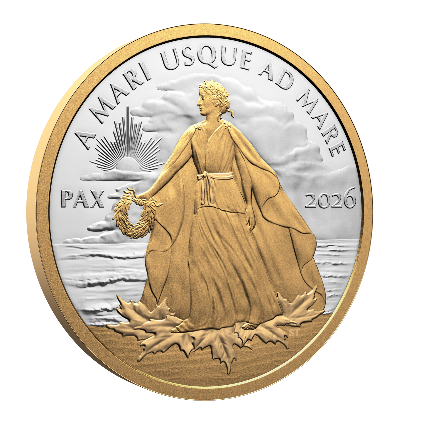 2026 Canada $1 Peace Dollar Fine Silver (No Tax)