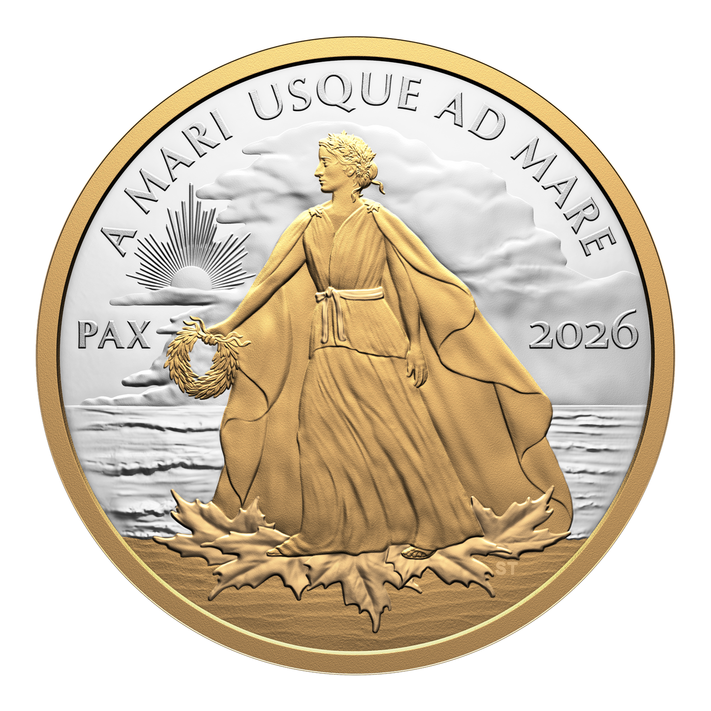 2026 Canada $1 Peace Dollar Fine Silver (No Tax)