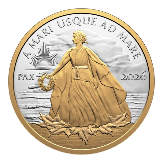 2026 Canada $1 Peace Dollar Fine Silver (No Tax)