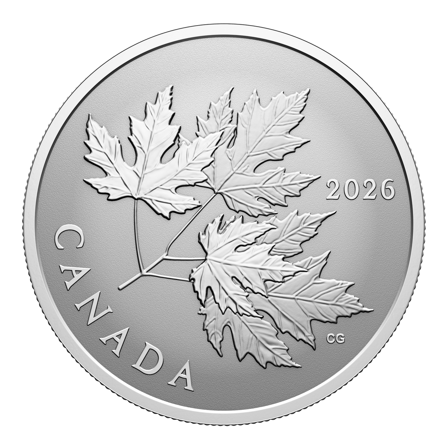 2026 Canada $10 Gleaming Maple Leaves Fine Silver (No Tax)