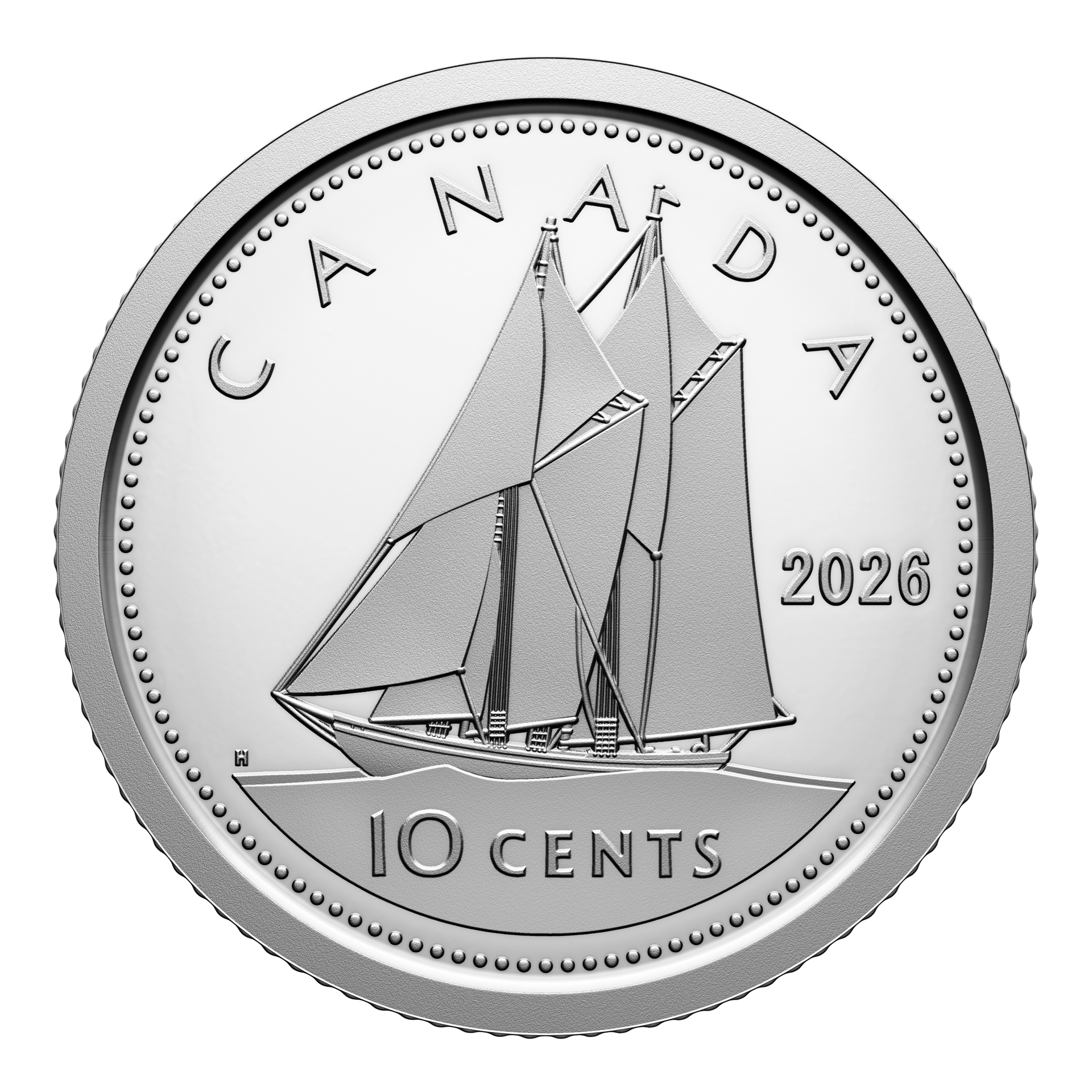 2026 Canada 10-cents Silver Proof (No Tax) – Colonial Acres Coins