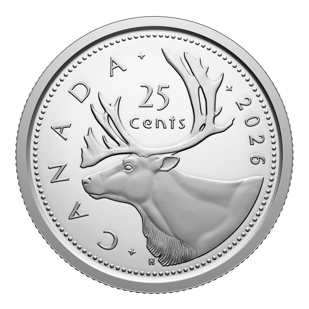 2026 Canada 25-cents Silver Proof (No Tax)