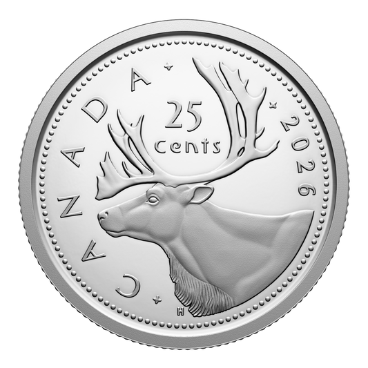 2026 Canada 25-cents Silver Proof (No Tax)