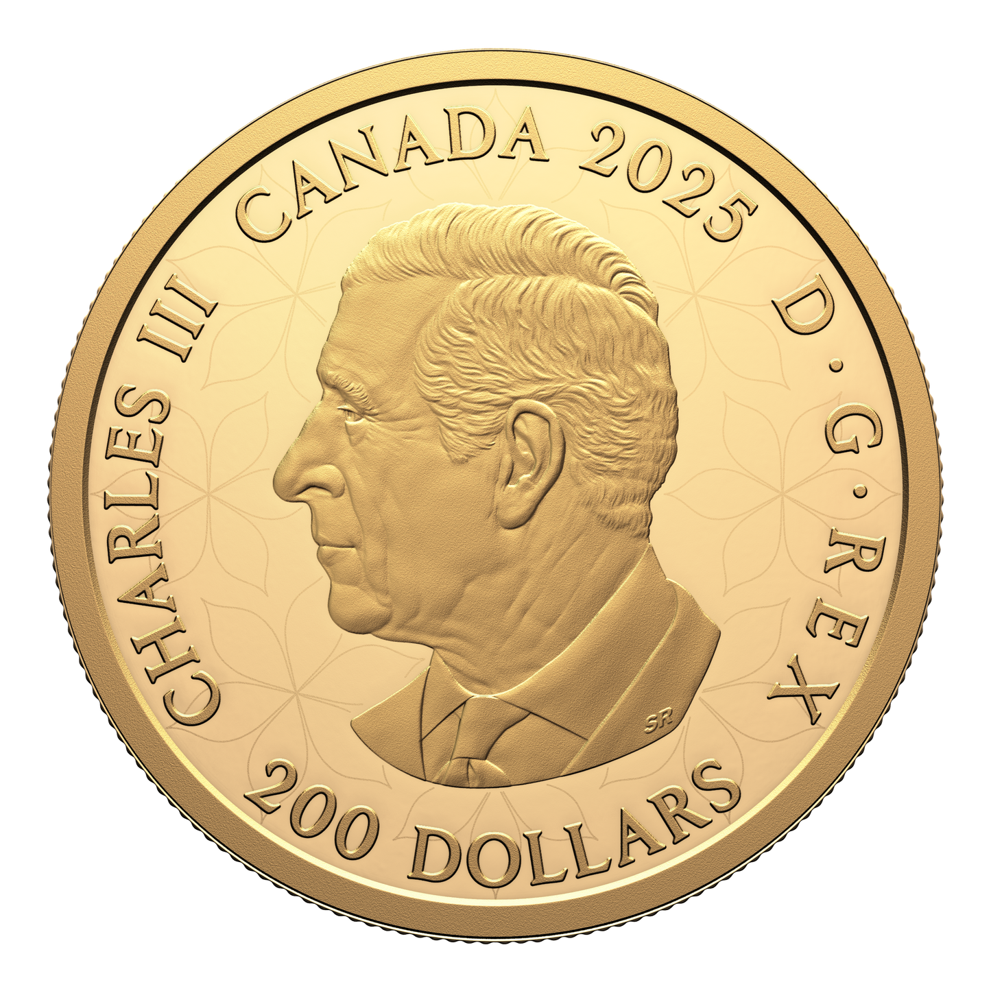 2025 Canada $200 Radiance 1 oz. Pure Gold Coin With Diamonds
