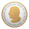 2025 Canada $1250 Brilliant 10 oz. Pure Platinum Coin with Diamonds