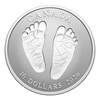 2026 Canada $10 Welcome to the World - Baby Feet Fine Silver (No Tax)